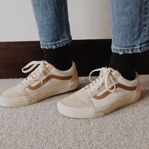 Madewell X Vans Old Skool Sneakers in Camel